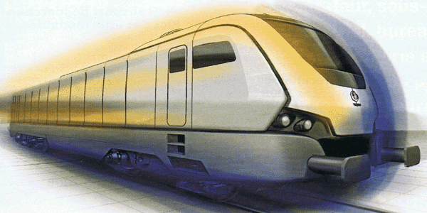 Tanger - projet liaison tanger - casablanca - locomotive type prima
