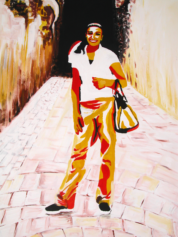 Femme au sac