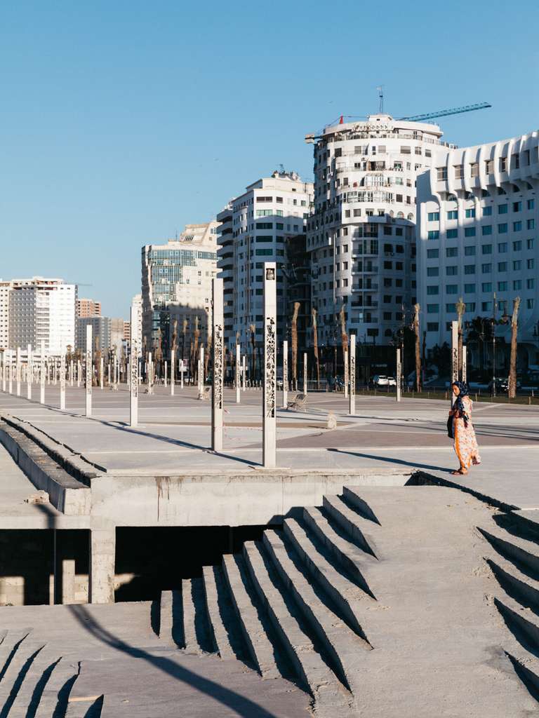 La nouvelle corniche de Tanger avec ses parkings souterrains