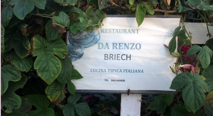 Restaurant Da Renzo à Briech