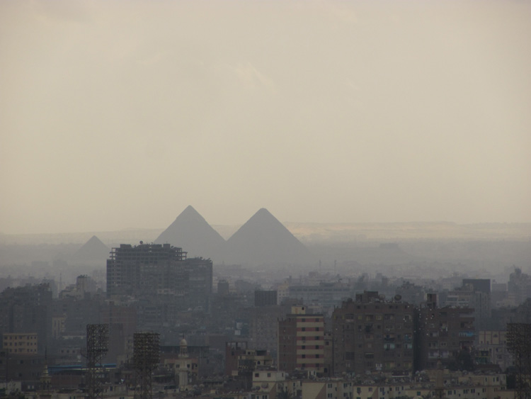 Pollution atmosphérique dans la ville du Caire