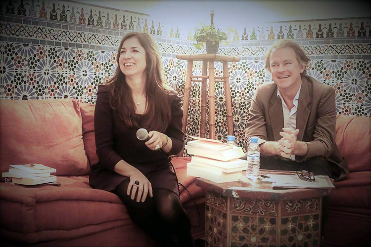 Stéphanie Gaou et Yannick Haenel à Tanger