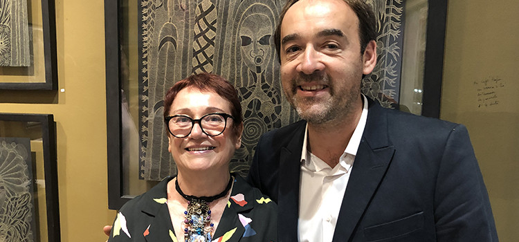 Du grand art brut avec Evelyne Postic à la galerie Conil.