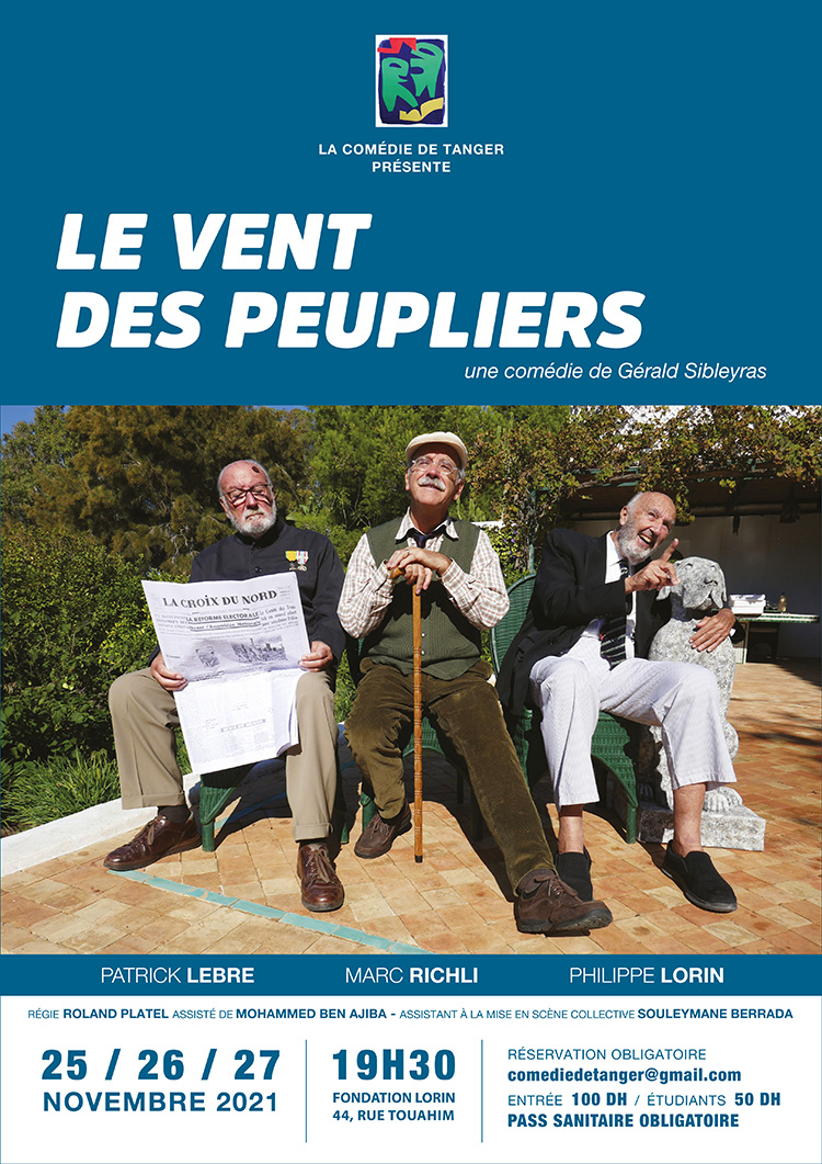 tanger-experience - le web magazine de Tanger - Le vent des peupliers par la Comédie de Tanger
