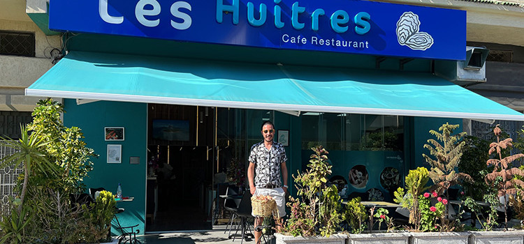 Des huîtres fraiches comme à Dakhla ou Oualidia.