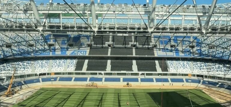 Le Grand Stade de Tanger bientôt prêt pour la CAN et le Mondial. Le Grand Stade de Tanger bientôt prêt pour la CAN et le Mondial.