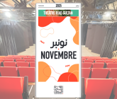 Programme de novembre 2025 au Théâtre Riad Sultan.