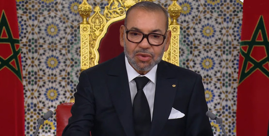 Mohammed VI félicite les joueurs marocains.