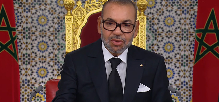 Mohammed VI félicite les joueurs marocains. Mohammed VI félicite les joueurs marocains.