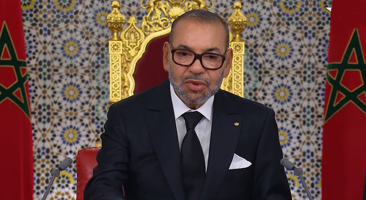 Mohammed VI félicite les joueurs marocains.