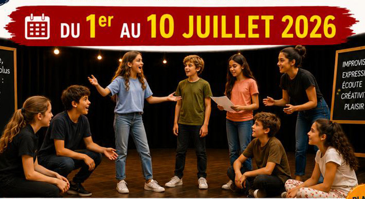 Inscrivez-vous aux Ateliers Théâtre de la Fondation Lorin.