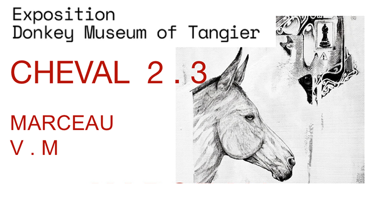 Marceau VM présente  CHEVAL 2.3  au Donkey Museum.